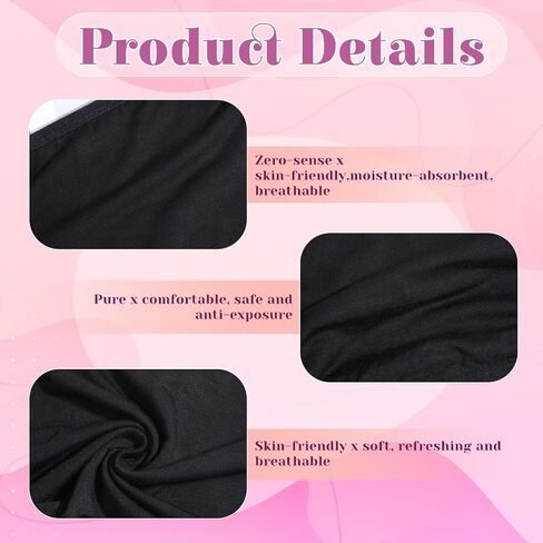 3 Pcs Modesty Panel Cleavage Cover, Lady Camisole Cleavage Cover Up for Low Neckline Anti Peep Invisible Modesty Inserts (3 Colors) in Kuwait