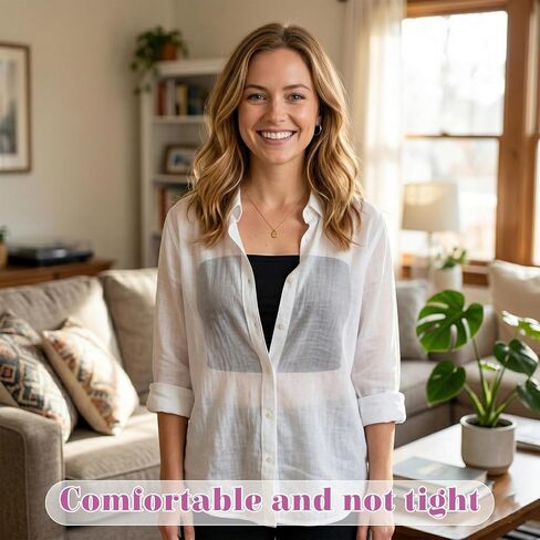 3 Pcs Modesty Panel Cleavage Cover, Lady Camisole Cleavage Cover Up for Low Neckline Anti Peep Invisible Modesty Inserts (3 Colors) in Kuwait