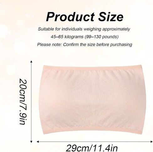 3 Pcs Women's Cleavage Cover Up & Modesty Panel, Bandeau Camisole Insert for Low Neckline V-Neck, Anti Peep Invisible Tube Top Bra Liner, Soft Stretchy Chest Wrap for Work Party Daily Wear in Saudi Arabia