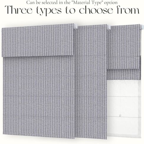 No Drill Top Down Bottom Up Roman Shade, Blackout or Light Filtering No Tool Cordless TDBU Roman Blind for Window, Insulated, Privacy, Easy Install for Home, Office, No Drill TDBU Type in Saudi Arabia