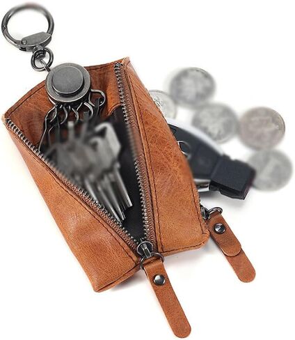 Retro car key bag multifunctional personality key storage bag portable in Saudi Arabia