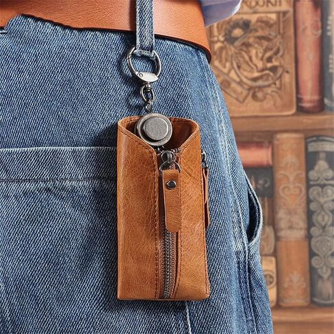 Retro car key bag multifunctional personality key storage bag portable in Saudi Arabia