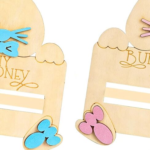 Money Holders for Kid - Bunny Shape Lightweight Easter Favor,Easter Money Holders | for Boys Girls Teens Bedroom Living Room Home School Nursery in Kuwait