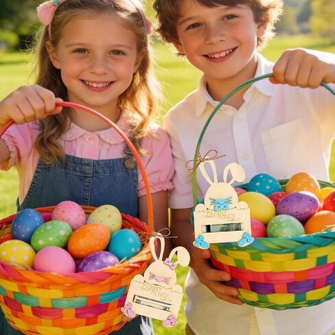 Money Holders for Kid,Cute Bunny Shape Easter Basket Fillers - Easter Bunny Money Holder | for Boys Girls Teens Bedroom Living Room Home School Nursery in Kuwait