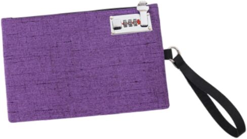 Lockable Handbag for Organizing Certificates And Documents with Phone Holder in Kuwait