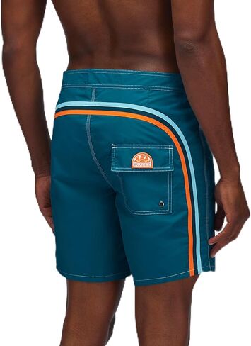 SUNDEK Mens Fixed Waist Boardshort, Swim Trunks 16" Length 7.5" Inseam in Saudi Arabia
