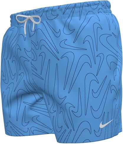 Nike Men's Breaker Tossed Swoosh 5" Brief Lined Volley in Kuwait