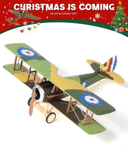 1/72 Fokker Dr.1 Red Baron World War I Fighter Alloy Metal Die-cast Classic Military Aircraft Model Pre-Built WWI Legendary German Fighter Model with Display Stand Collection Gift for Adult in Saudi Arabia