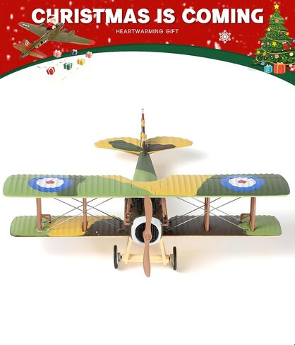 1/72 Fokker Dr.1 Red Baron World War I Fighter Alloy Metal Die-cast Classic Military Aircraft Model Pre-Built WWI Legendary German Fighter Model with Display Stand Collection Gift for Adult in Saudi Arabia
