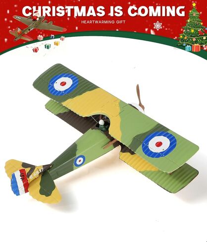 1/72 Fokker Dr.1 Red Baron World War I Fighter Alloy Metal Die-cast Classic Military Aircraft Model Pre-Built WWI Legendary German Fighter Model with Display Stand Collection Gift for Adult in Saudi Arabia