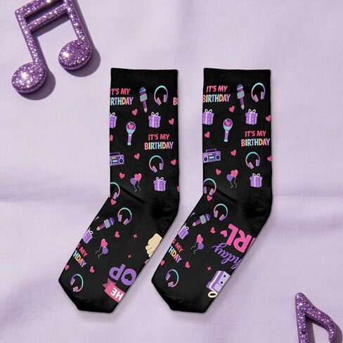 هدايا kpop للفتيات، جورب هدية عيد ميلاد kpop لفتاة عاشقة الموسيقى kpop، kpop merch لمطربين عيد ميلاد عشاق k-pop، ديكورات عيد ميلاد k-pop لحفيدة الابنة، أشياء كورية in Kuwait