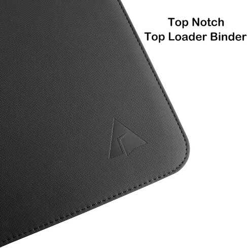 Rayvol Premium 16-Pocket Toploader Binder – Fits 512 Toploaders, Comes with 16 Transparent White Pages for 3" x 4" Toploaders in Kuwait