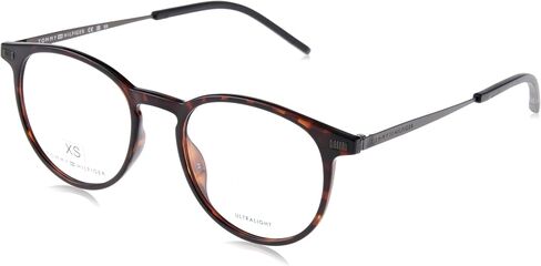 Tommy Hilfiger Mens Eyewear Optional Sunglasses Tint or Blue Light Filter Oval, Made of Polyamide (Includes Glasses Case) in Kuwait