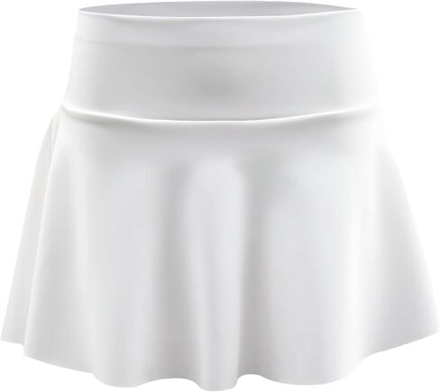 Hiheart Womens Tennis Skirt Pleated Athletic Skirts with Pocket Shorts Elastic Waisted Golf Skorts for Workout Pickleball in Saudi Arabia