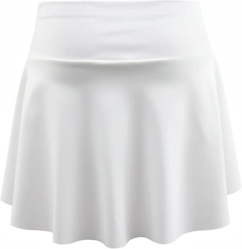 Hiheart Womens Tennis Skirt Pleated Athletic Skirts with Pocket Shorts Elastic Waisted Golf Skorts for Workout Pickleball in Saudi Arabia