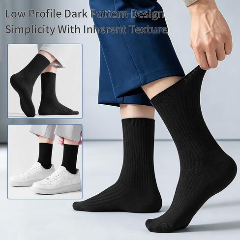 Sophproton 120 Pairs Bulk Crew Socks for Men & Women, 6-Color Variety Pack, Size 10-13, Soft Breathable Athletic Socks for Community Outreach, Charity & Care Packages in Saudi Arabia