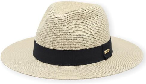 Packable Panama Hat for Men & Women - Breathable Unisex Fedora Style Sun Hat in 3 Size for Beach, Travel and Everyday in Saudi Arabia