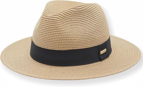 Packable Panama Hat for Men & Women - Breathable Unisex Fedora Style Sun Hat in 3 Size for Beach, Travel and Everyday in Kuwait
