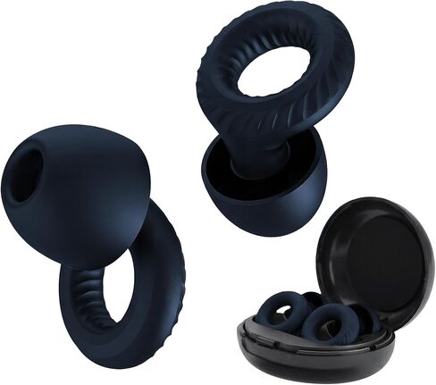 Nox Sleep Earplugs for Sleeping – Soft Silicone Ear Plugs for Side Sleepers – Comfortable Noise Reducing Earplugs for Snoring, Travel & Deep Sleep – 28dB Reusable Ear Plugs in Saudi Arabia