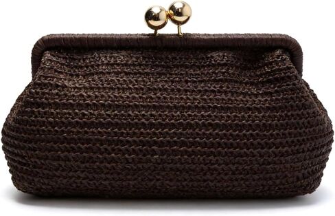 CUXVA Large Straw Clutch Purses Summer Beach Straw Purse for Women Woven Evening Bag in Saudi Arabia