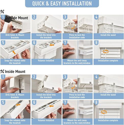 Keego Cordless 2" Faux Wood Sidelight Single Blinds for Doors, Trim at Home PVC Horizontal Window Blind, White (10" W x 72" H) in Saudi Arabia
