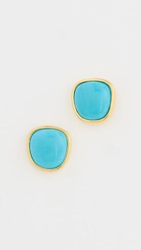 Lizzie Fortunato Women's Bay Studs In Turquoise in Saudi Arabia