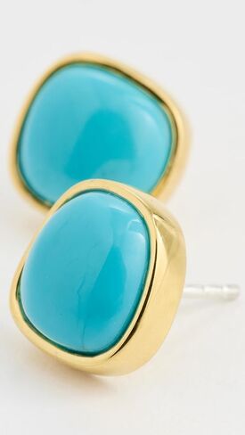 Lizzie Fortunato Women's Bay Studs In Turquoise in Saudi Arabia