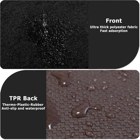 5ft x 7ft Non-Slip Rug Pads,Waterproof Extra Large Area Rugs Non Skid Rug Pad for All Floors and Finishes Durable Hardwood Floor Protective Felt Keeps Rugs in Place, Safe and Secure in Kuwait