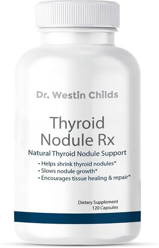 Dr. Westin Childs Thyroid Nodule Support Supplement for Gland Size, Health & Control in Women & Men: Boswellia, Turmeric, Myo-Inositol, Selenium, Prunella Vulgaris 120 ct in Saudi Arabia