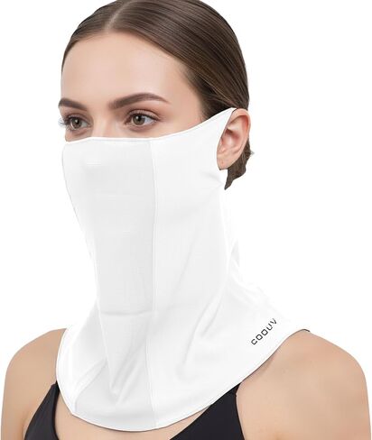 Full Face Cover UPF50+ Sun Protection,Ice Silk Cooling Face Mask UV Neck Gaiter Gradient Color Scarf Breathable Bandana in Saudi Arabia