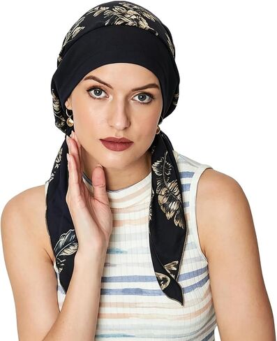 Chemo Headwrap Cancer Hair Loss Soft Turban Headwrap for Women Breathable in Kuwait