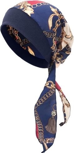 Chemo Headwrap Cancer Hair Loss Soft Turban Headwrap for Women Breathable in Kuwait