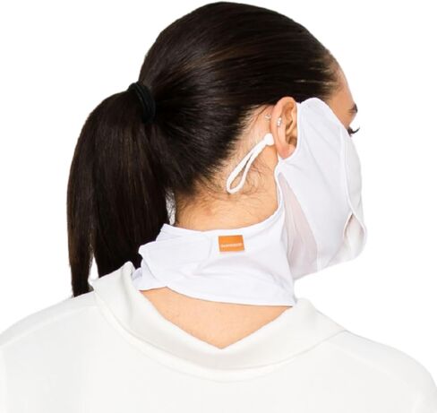 Cooling Face Mask Bundle 2 Pack UVA UVB 99.9% Block Made in KOREA UV Protection Sports Golf Driving Gardening in Saudi Arabia