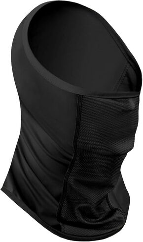 Super Breathable Neck Gaiter UPF 50+ Face Mask Sun Protection Face Shield Headscarf in Kuwait