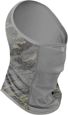 Super Breathable Neck Gaiter UPF 50+ Face Mask Sun Protection Face Shield Headscarf in Kuwait