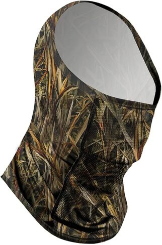 Super Breathable Neck Gaiter UPF 50+ Face Mask Sun Protection Face Shield Headscarf in Kuwait