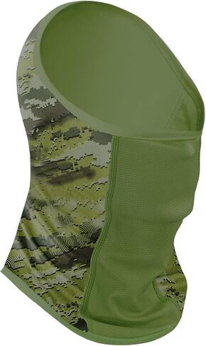 Super Breathable Neck Gaiter UPF 50+ Face Mask Sun Protection Face Shield Headscarf in Kuwait
