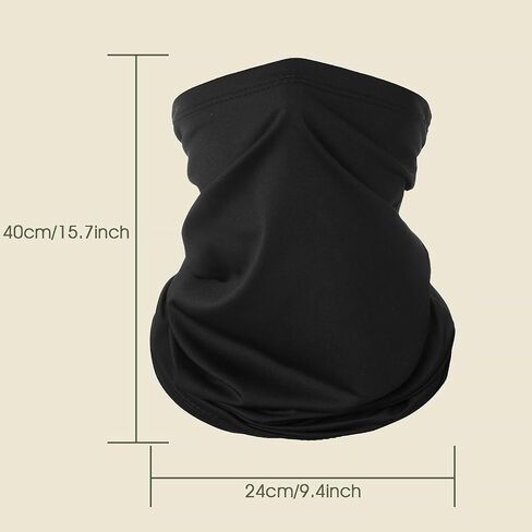 Neck Gaiter Face Mask Cooling UV Protection Breathable Dustproof Bandana Sunscreen Scarf for Men Women Outdoor Sports Hiking Fishing Gear in Saudi Arabia