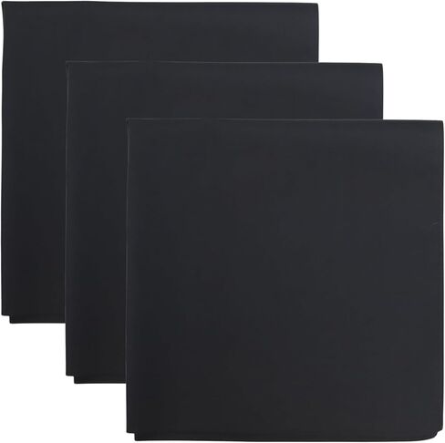 The Peacock Crew Oversized Solid Color Bandanas 27x27 Inch – Extra Large Cotton Plain Hankies in Saudi Arabia