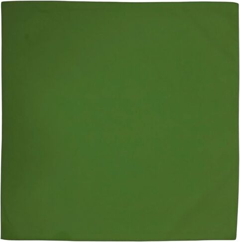 The Peacock Crew Oversized Solid Color Bandanas 27x27 Inch – Extra Large Cotton Plain Hankies in Saudi Arabia