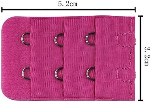 15Pcs Women Bra Extender 3 Rows 2 Hooks Bra Strap Assorted Colors in Kuwait