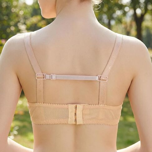12Pieces Bra Strap Holder,Adjustable Bra Clips to Make Racerback Anti-Slip Bras Strap Clip Back Conceal Buckles for Women Bras Accessories in Saudi Arabia
