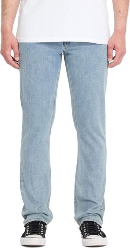 Volcom Men's Straight Fit5 Pocket Denim Jeans, All Day Comfort for Everyday Wear in Kuwait
