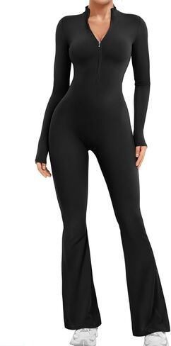 CoreVanta SculptFit Zip Jumpsuit (M) in Kuwait