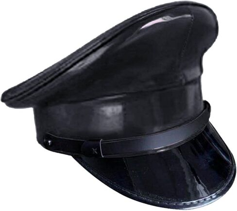Deluxe PU Hat German Props for Cosplay Halloween Nightclub in Saudi Arabia
