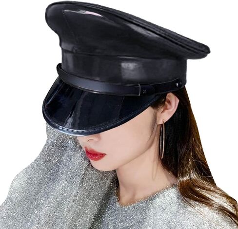 Deluxe PU Hat German Props for Cosplay Halloween Nightclub in Saudi Arabia