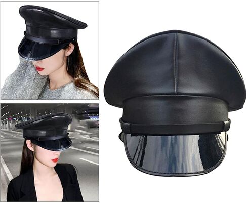 Deluxe PU Hat German Props for Cosplay Halloween Nightclub in Saudi Arabia