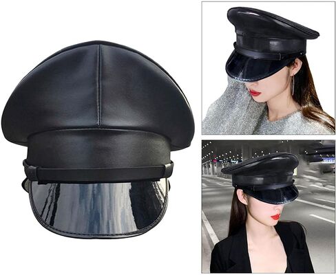 Deluxe PU Hat German Props for Cosplay Halloween Nightclub in Saudi Arabia