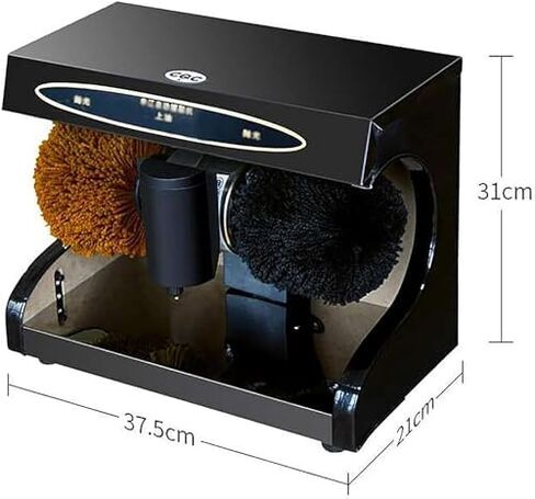 Commercial Electric Shoe Polishing Machine with Double Combination Brush, Automatic Induction and Low Noise for Hotel Bank in Kuwait