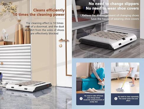 Portable Electric Sole Cleaning Machine, Automatic Shoe Polisher for Home & Hotel, Rechargeable with 260RPM Brush, Ideal for Public Areas, Quick & Efficient Cleaning in Kuwait